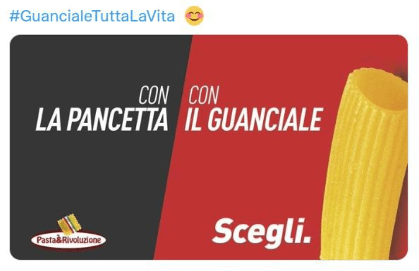 Letta e le parodie sui manifesti del Pd: “Guanciale Tutta La Vita!”