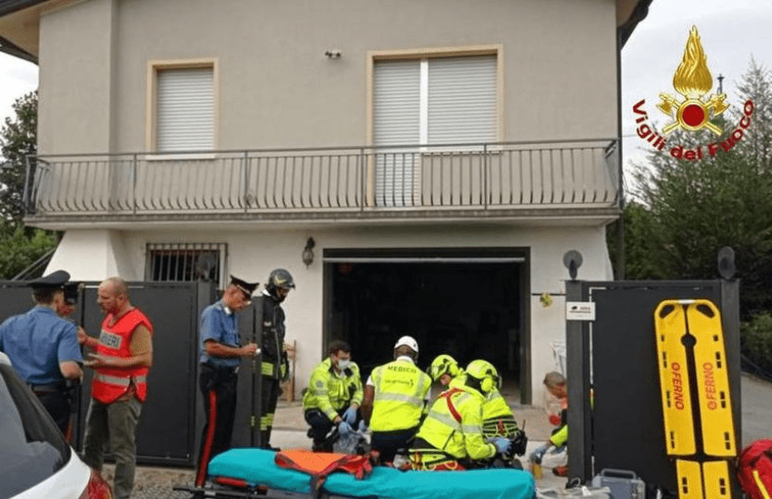 Esplode un ordigno bellico in casa: un morto e un ferito grave