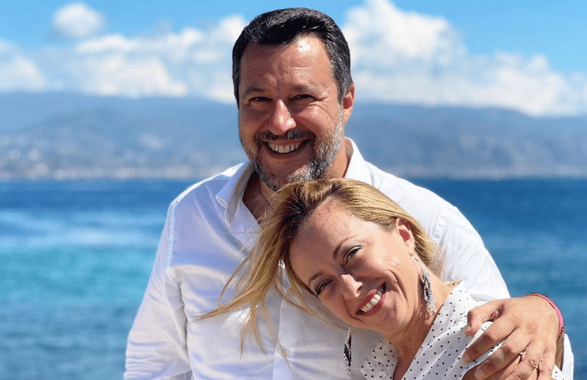Salvini, Meloni e il mare di Sicilia: “Uniti si vince”
