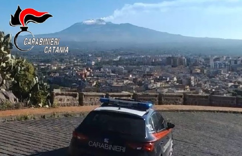 Servizio Carabinieri a ferragosto sul versante ovest dell’Etna: 3 denunce