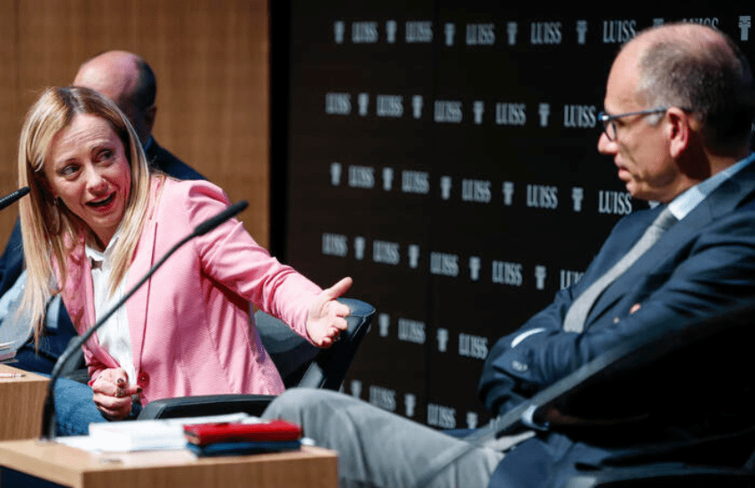Giorgia Meloni replica a Enrico Letta: “Sei un misogino” (VIDEO)
