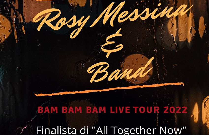 Caltagirone, concerto di Rosy Messina & Band domenica 11 settembre al giardino pubblico