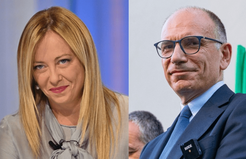 Meloni-Letta: scintille nel confronto su molti temi