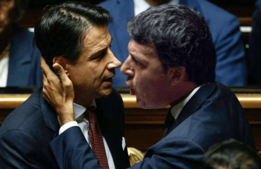 Renzi a Conte: “Sei un mezzo uomo”