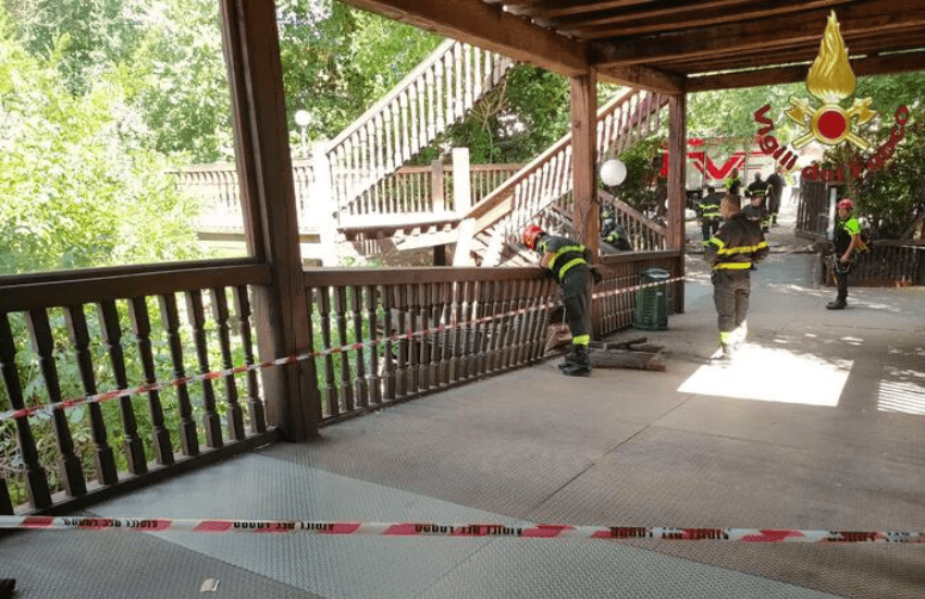 Roma: tragedia sfiorata nel teatro di Villa Borghese con le scolaresche