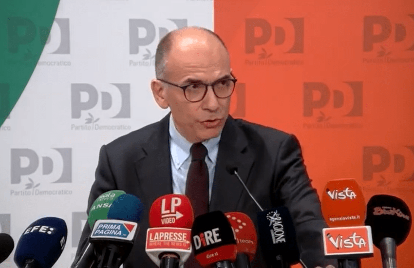 Enrico Letta: “Ecco quando dico che mi assumo la responsabilità del risultato” (VIDEO)