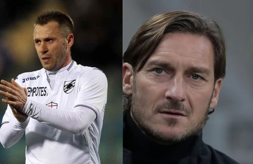 Le rivelazioni di Cassano: “Per questo motivo ho litigato con Totti. Gli ho detto che era una m…a”