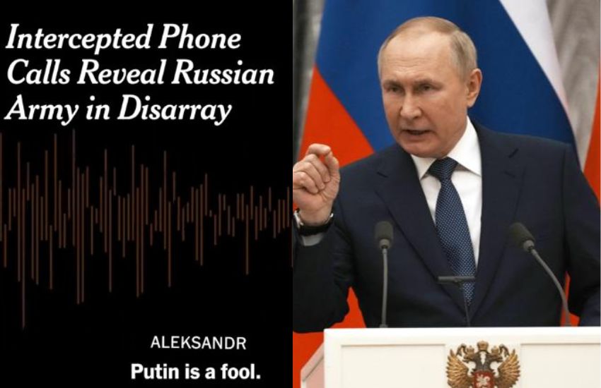 Telefonate choc dei soldati russi in patria: “Putin è un idiota, stiamo ammazzando civili”