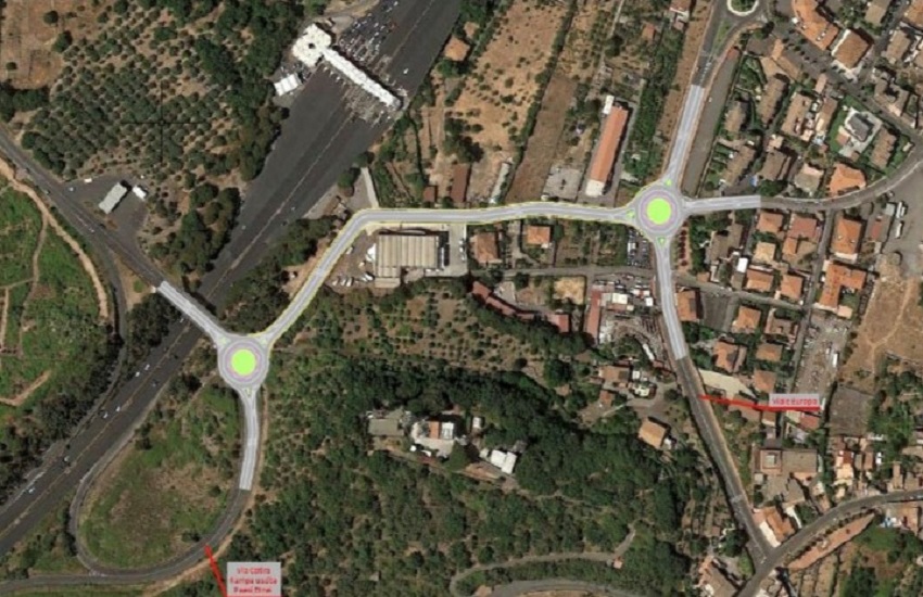 [GALLERY] Ampliamento via Catira a San Gregorio, Regione stanzia 450mila euro: i dettagli