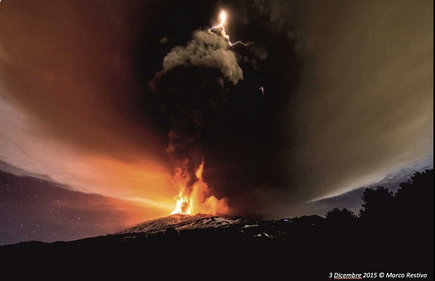 Eruzioni e velocità di risalita dei magmi sull’Etna: lo studio del dottore di ricerca Francesco Zuccarello