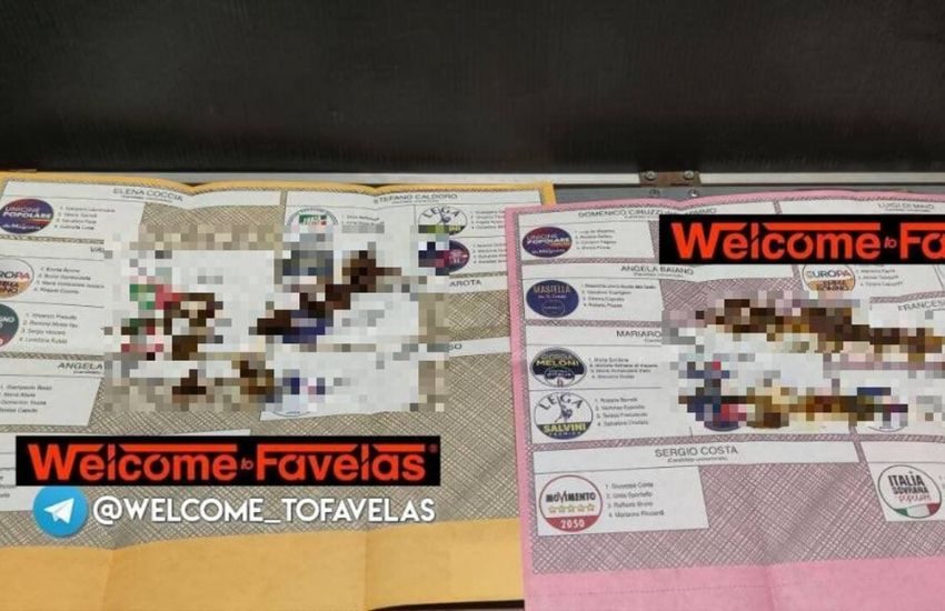 Sgradevole sorpresa durante lo spoglio: un elettore ha defecato sulle schede elettorali