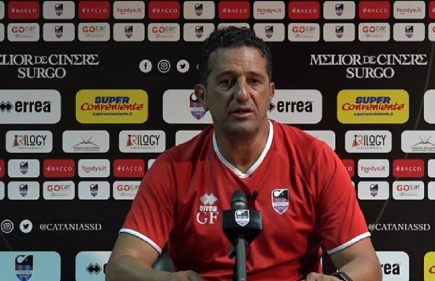 Catania-Vibonese, Ferraro: “Sappiamo dell’importanza di questa sfida”