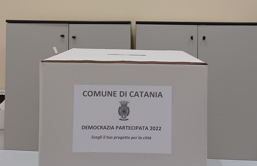 Democrazia Partecipata a Catania, avviata fase di votazione tra i 22 progetti: scadenza il prossimo 14 novembre