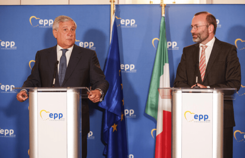 Tajani al Consiglio Ue: “Forza Italia con la Nato e contro l’invasione russa”