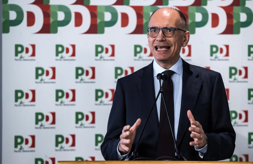 Letta: “Opposizione, opposizione, opposizione”. Poi Calenda e Renzi gli ricordano di fare gli auguri alla nuova premier