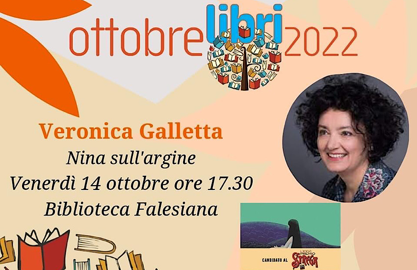 OttobreLibri 2022: Veronica Galletta in Biblioteca con il suo “Nina sull’argine”