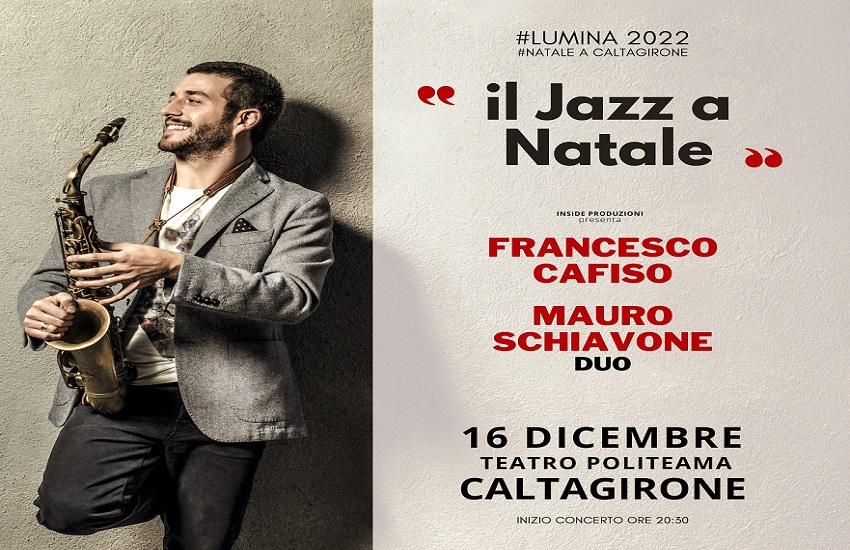 Caltagirone, concerto Francesco Cafiso al Teatro Politeama il prossimo 16 dicembre