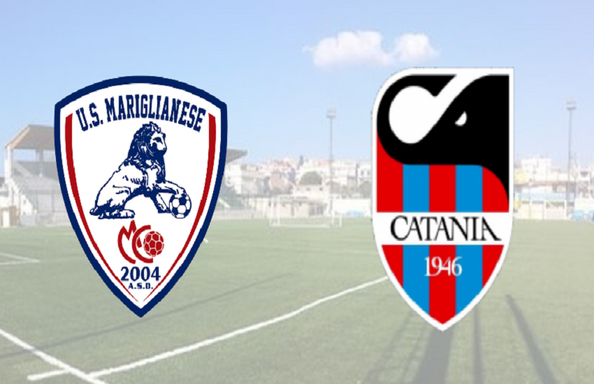 Il Catania soffre contro la Mariglianese, ma colpisce al momento giusto: a Cercola termina 1-2, rossazzurri in testa da soli