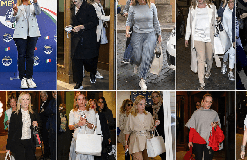 Giorgia Meloni: la Premier in pectore comunica anche attraverso l’outfit