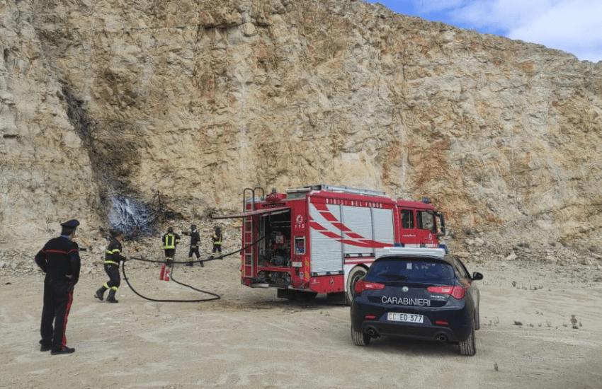 Seclì: precipita ultraleggero, pilota morto carbonizzato