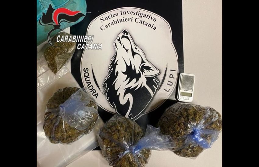 San Cristoforo, droga nascosta nei sacchetti per freezer, arrestato 46enne