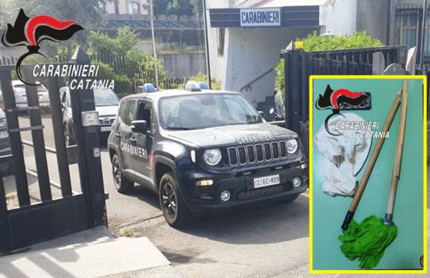 Belpasso, tenta di soffocare dopo una lite la moglie davanti i due figli minori, arrestato 25enne