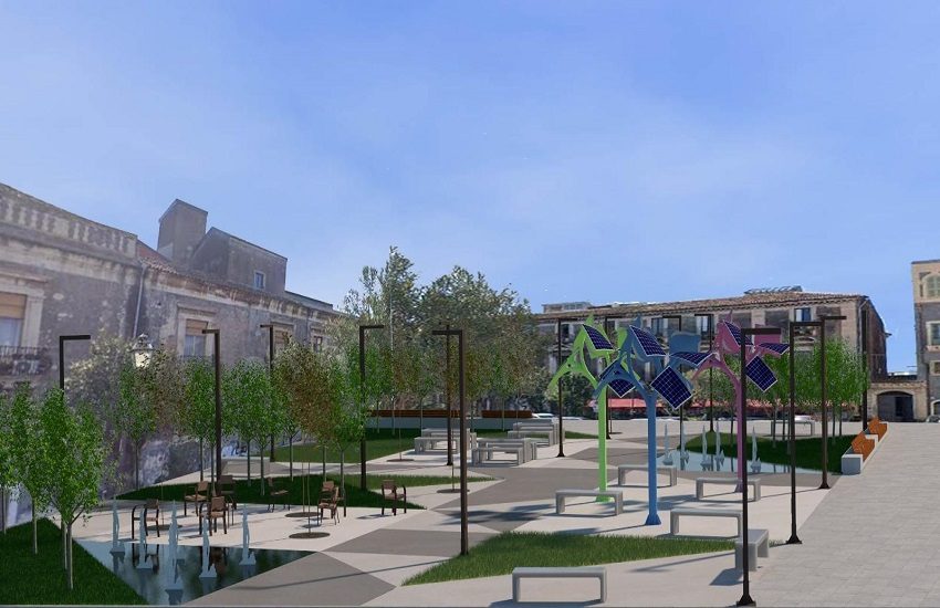 [FOTO] Riqualificazione piazza Duca di Genova, pubblico su sito Comune di Catania avviso di gara