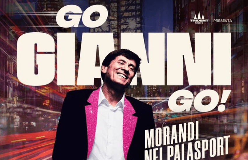 “Go Gianni Go!”, Morandi torna in tour: “Non vedo l’ora di riabbracciarvi tutti”