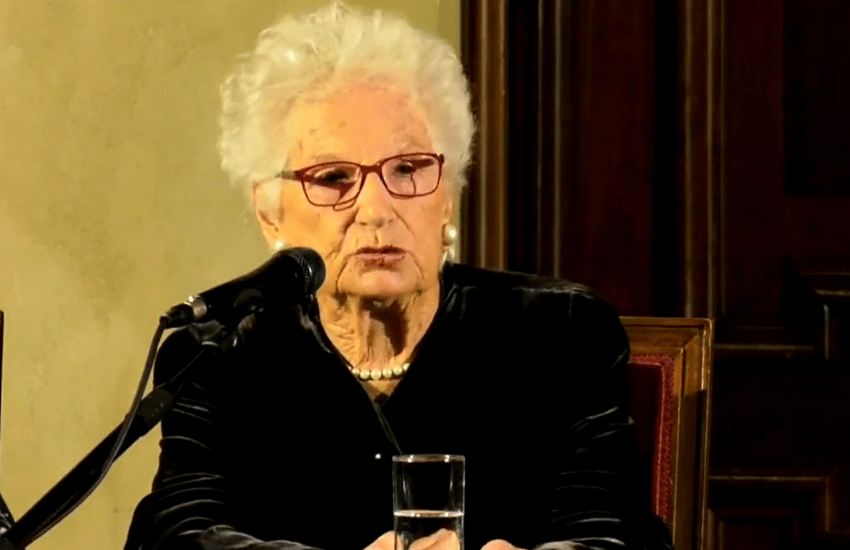 Liliana Segre: “Mi è giunta una maledizione. Basta, querelo” (VIDEO)