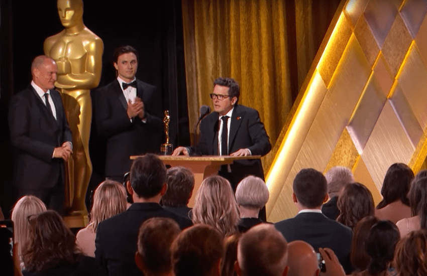 Michael J. Fox vince l’Oscar: “Mi fate venire i brividi”