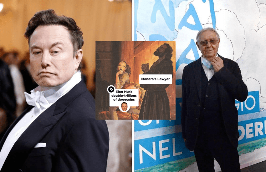 Milo Manara contro Elon Musk: “Che ne dite se gli faccio causa?”