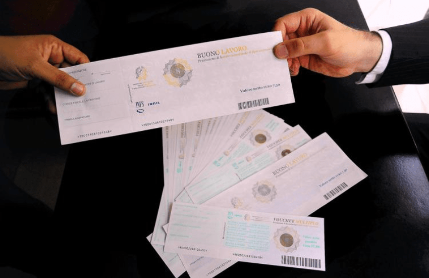 Voucher di nuovo operativi: quel che c’è da sapere