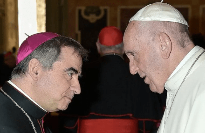 Becciu: “La chat è uno sfogo privato, irrilevante penalmente”