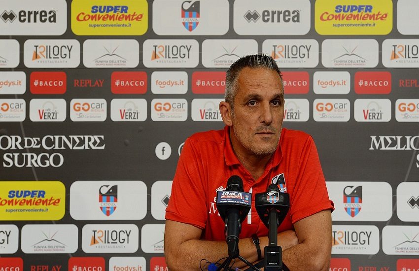 Catania-Canicattì, Zeoli: “Ci siamo allenati benissimo e siamo sereni”. Tra i convocati Pedicone