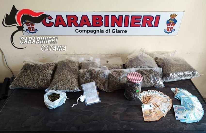 Giarre, arrestato pusher 18enne dopo una rocambolesca fuga