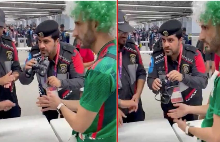 Tenta di introdurre alcol nello stadio in Qatar con un metodo “geniale” ma viene scoperto