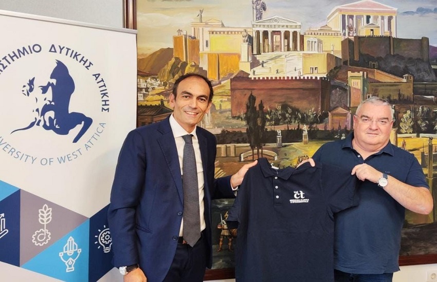 Siglato accordo tra Università di Catania e West Attica di Atene