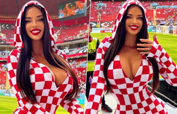 modella croazia tifosa