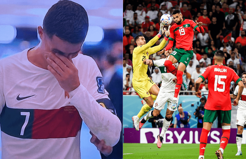 Le lacrime di Ronaldo e il volo di En-Nesyri: fine di un’era e svolta storica (VIDEO)
