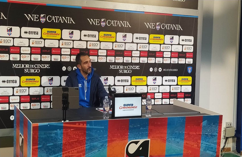 Catania-Real Aversa 1-0, Lodi: “L’importante oggi era vincere”