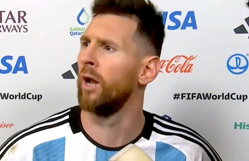 Messi litiga durante un’intervista: “Cosa guardi idiota?” Rivolto ad un giocatore dell’Olanda