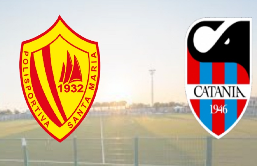 Primo stop in campionato per il Catania contro il Santa Maria del Cilento i rossazzurri perdono 2-1