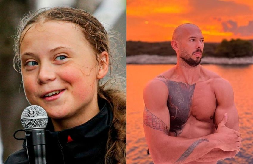 Scintille su Twitter tra Greta Thunberg e l’ex kickboxer Andrew Tate. “Ce l’hai piccolo”, e il tweet dell’attivista diventa virale
