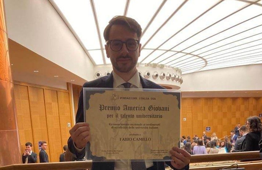 Ad un ragazzo di Sezze il ‘Premio America Giovani al talento universitario’. La cerimonia alla Camera dei Deputati