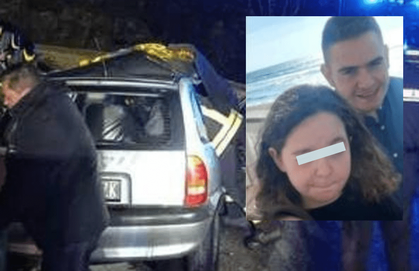 Massafra: i genitori scoprono che nell’auto accartocciata di un incidente ci sono i loro figli senza vita