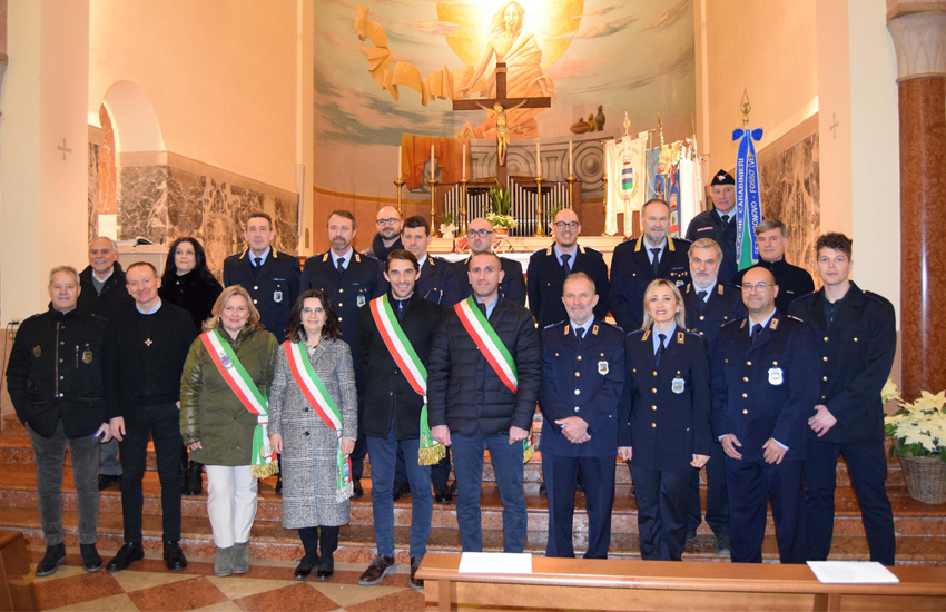 VIDEO – Polizia Locale e festa patrono, a Tombelle di Vigonovo (Venezia) la prima celebrazione per quattro Comuni