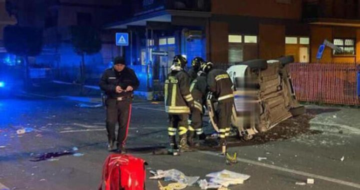 Tragedia della strada a Roma, morti 5 ragazzi sulla Nomentana