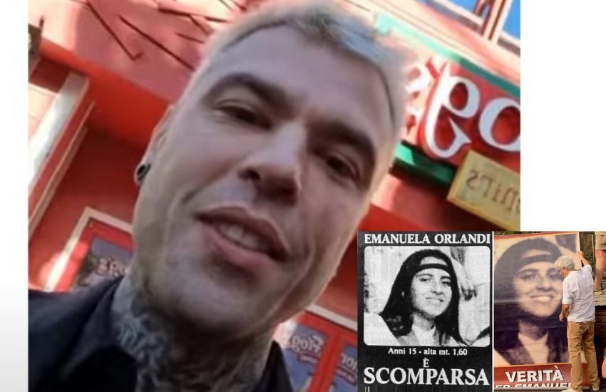 Caso Emanuela Orlandi, la battuta di Fedez fa infuriare il web. La replica della famiglia