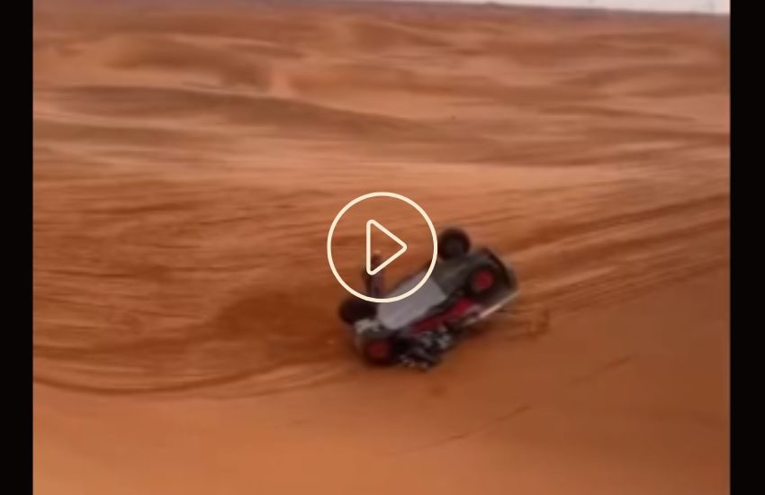 Dakar, spaventoso incidente per il padre di Carlos Sainz – VIDEO