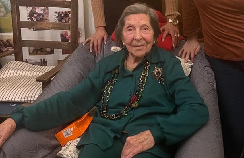 Lutto in provincia di Latina per la scomparsa della signora Italia; aveva 110 anni